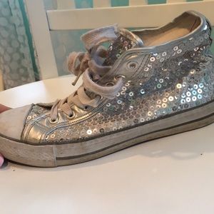 Sequence converse high top sneakers